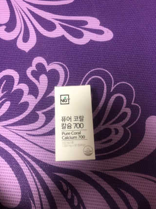 네츄럴굿띵스 퓨어 코랄 칼슘 700 30일분 — 4.83점을 준 리뷰어가 2018년 11월 올린 사용 사진