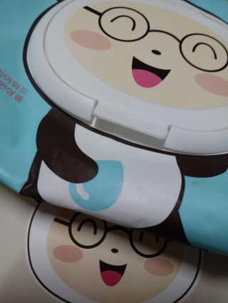 달곰이 물티슈 — 5점을 준 리뷰어가 2019년 3월 올린 사용 사진
