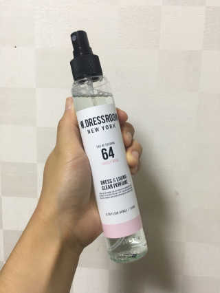더블유드레스룸 드레스퍼퓸 150ml — 3.67점을 준 리뷰어가 2018년 8월 올린 사용 사진