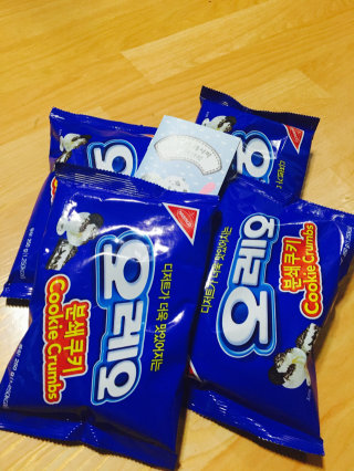 오레오 분쇄쿠키 — 4점을 준 리뷰어가 2016년 8월 올린 사용 사진