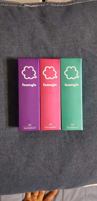 폼글 I foamgle [폼글] 거품가글 50ml 3종 - 민트, 라벤더, 라즈베리 — 4.5점을 준 리뷰어가 2019년 11월 올린 사용 사진