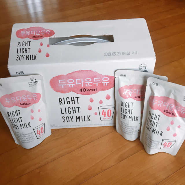 두유다운두유40 리뷰 사진