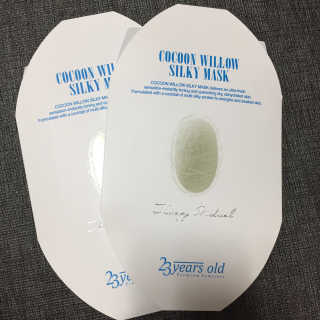 23years old 코쿤 윌로우 실키 마스크 — 4점을 준 리뷰어가 2018년 5월 올린 사용 사진