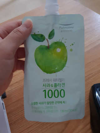 풀무원 프레시 워터젤리 — 4.33점을 준 리뷰어가 2018년 8월 올린 사용 사진