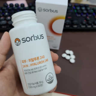 소버스 히알루론산 240 — 5점을 준 리뷰어가 2020년 4월 올린 사용 사진