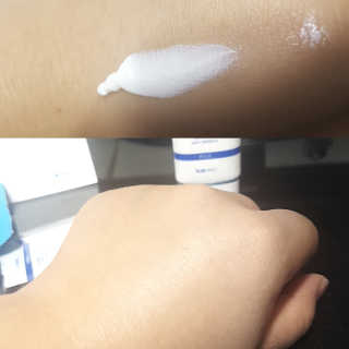 블루마인드 블루선 퍼펙트 선크림 [마일드] — 4점을 준 리뷰어가 2018년 7월 올린 사용 사진