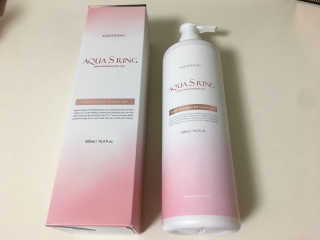 아쿠아큐링 아쿠아S링 퓨어리프레싱 헤어케어 500ml — 4.83점을 준 리뷰어가 2018년 7월 올린 사용 사진