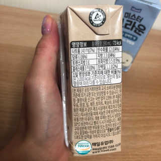 헤이미스터브라운 [매일유업] 헤이 미스터브라운 12개입 — 5점을 준 리뷰어가 2019년 8월 올린 사용 사진