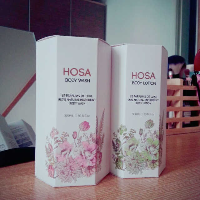 HOSA BODY WASH+BODY LOTION 리뷰 사진