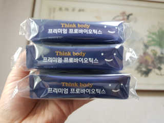 띵크바디 THINKBODY프리미엄프로바이오틱스 유산균 — 5점을 준 리뷰어가 2019년 9월 올린 사용 사진