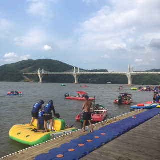 [캠프통포레스트] 수상레저 Big5 4인권 — 5점을 준 리뷰어가 2019년 7월 올린 사용 사진
