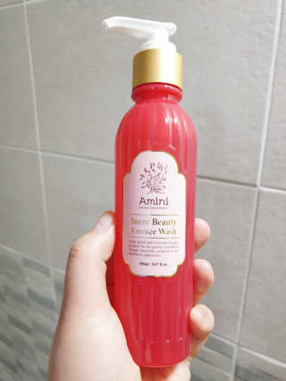 아미니 이너 뷰티에센스 워시 — 5점을 준 리뷰어가 2018년 11월 올린 사용 사진