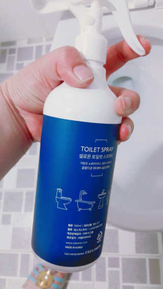 셀로몬 토일렛 스프레이 500ml — 5점을 준 리뷰어가 2018년 5월 올린 사용 사진