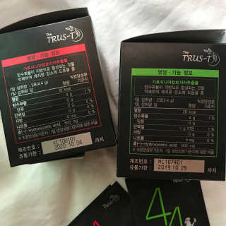 TRUS-T 트러스티44 TRUS-T 트러스티 44 다이어트 티백 — 4점을 준 리뷰어가 2019년 4월 올린 사용 사진