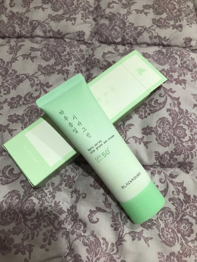 [블랙루즈] 시카그린 선크림 리뷰 사진