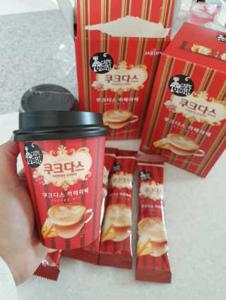 (주)쟈뎅 쟈뎅 까페모리 쿠크다스 까페라떼 — 5점을 준 리뷰어가 2017년 11월 올린 사용 사진