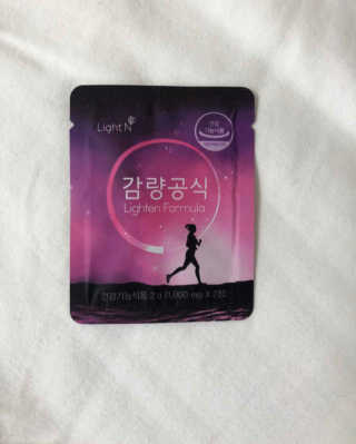 [감량공식] 다이어트 건강기능식품 — 4점을 준 리뷰어가 2020년 1월 올린 사용 사진