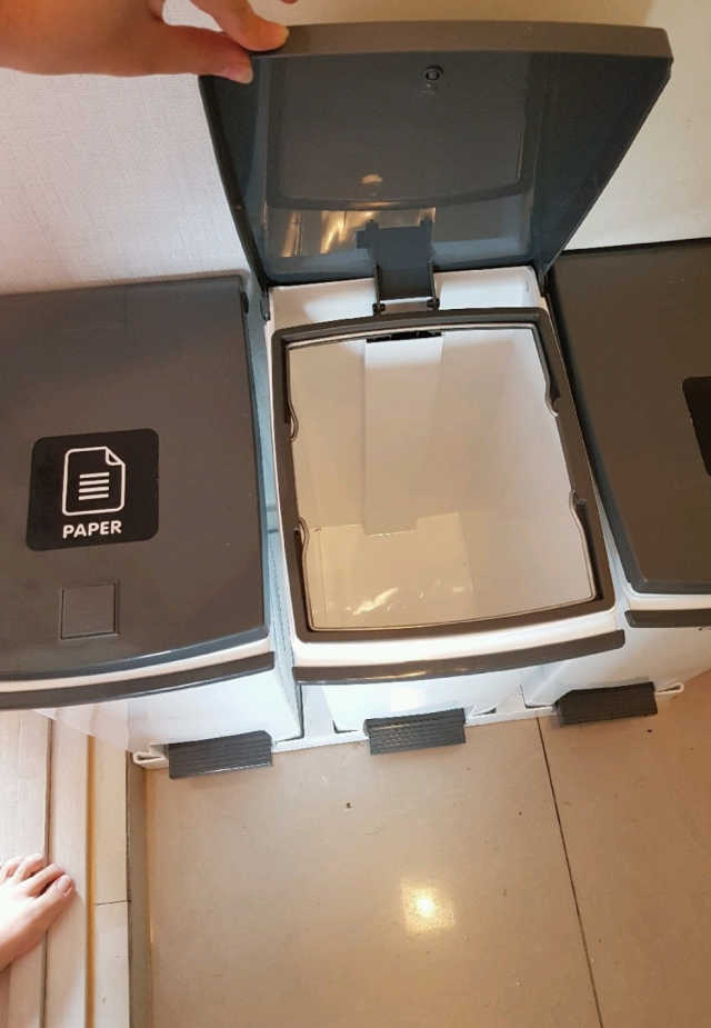 [FRANCO 페달형 분리수거함]똑똑한 수납 인테리어 리뷰 사진
