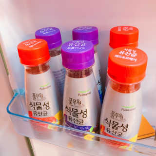 풀무원 식물성유산균 레드앤오메가 + 푸룬앤바이오 — 5점을 준 리뷰어가 2018년 11월 올린 사용 사진