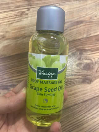 [크나이프] 그레이프씨드 슬리밍 마사지오일 100ml — 5점을 준 리뷰어가 2019년 9월 올린 사용 사진