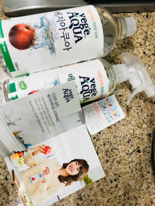 베지아쿠아 475ml + 리필 1000ml 1Set — 5점을 준 리뷰어가 2019년 10월 올린 사용 사진