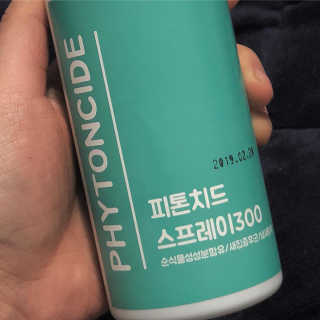 화목한가정 순수니아 피톤치드 스프레이 300ml — 2점을 준 리뷰어가 2019년 3월 올린 사용 사진