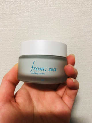 델라루즈 코스메틱 from; sea 수딩크림 — 4.5점을 준 리뷰어가 2020년 3월 올린 사용 사진