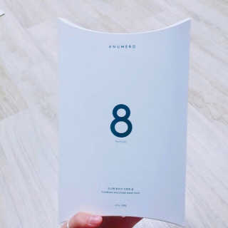 누메로 8 클리어링 모이스처 마스크팩 — 4점을 준 리뷰어가 2016년 12월 올린 사용 사진