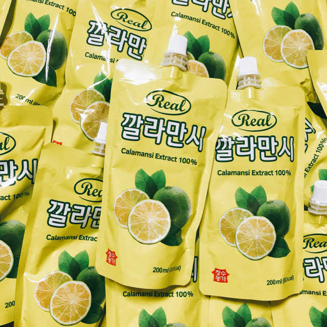 리얼깔라만시 리뷰 사진