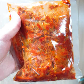 땡땡쿡 더실비김치찌개 2인분 710g 라면사리 포함 — 4점을 준 리뷰어가 2020년 2월 올린 사용 사진