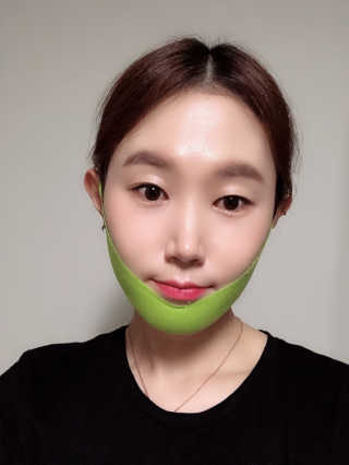 스케덤 시카 리프팅밴드 — 4.5점을 준 리뷰어가 2019년 4월 올린 사용 사진