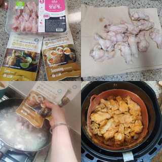MCP 하이몰 마법의치킨가루2봉랜덤 + 코코넛허니버터2봉 — 5점을 준 리뷰어가 2020년 3월 올린 사용 사진