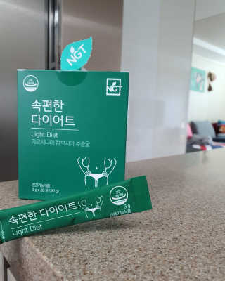 네츄럴굿띵스 속편한 다이어트 30포 — 5점을 준 리뷰어가 2019년 10월 올린 사용 사진