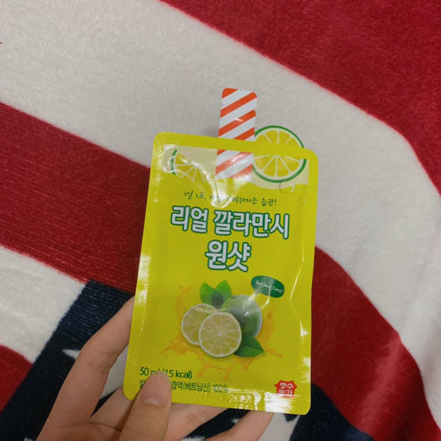 장수농가 리얼깔라만시 원샷 50ml 10팩+보틀 리뷰 사진