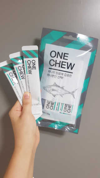 펫프렌즈 생고기가 한봉지 가득 원츄 50g — 5점을 준 리뷰어가 2020년 1월 올린 사용 사진