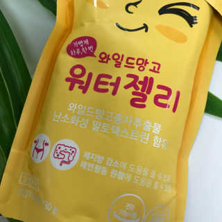 프롬바이오 와일드망고 워터젤리 — 4.33점을 준 리뷰어가 2018년 8월 올린 사용 사진