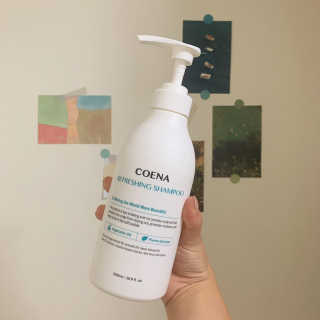 코에나샴푸 500ml — 5점을 준 리뷰어가 2019년 8월 올린 사용 사진
