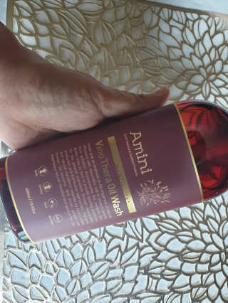 아미니 오일워시 시리즈 400ml（3종 중 1종 랜덤발송 — 5점을 준 리뷰어가 2019년 8월 올린 사용 사진