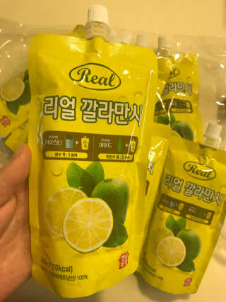 장수농가 리얼깔라만시 — 4점을 준 리뷰어가 2018년 6월 올린 사용 사진