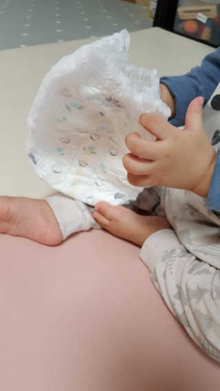 보솜이 리얼코튼 팬티형 — 4점을 준 리뷰어가 2019년 3월 올린 사용 사진