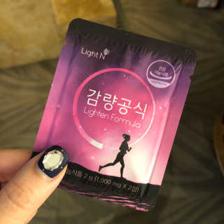 [감량공식] 다이어트 건강기능식품 — 4점을 준 리뷰어가 2019년 12월 올린 사용 사진