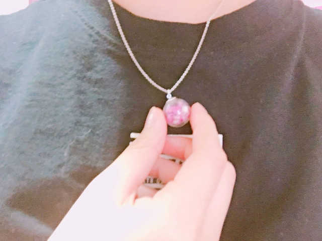 레인보우 플라워 (안개꽃 목걸이) 리뷰 사진
