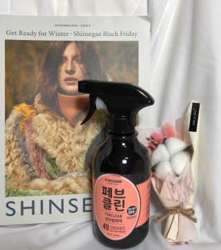 더블유드레스룸 페브클린 500ml — 4.5점을 준 리뷰어가 2018년 11월 올린 사용 사진