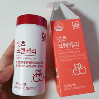 네츄럴굿띵스 잇츠 크랜베리 1병 30일분 — 5점을 준 리뷰어가 2019년 11월 올린 사용 사진