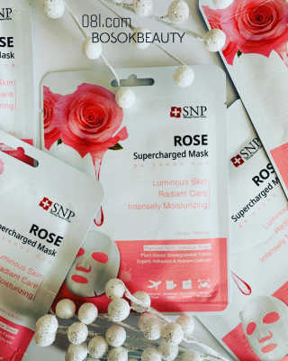 SNP Supercharged Mask_Rose Centifoli Flower — 4점을 준 리뷰어가 2018년 12월 올린 사용 사진