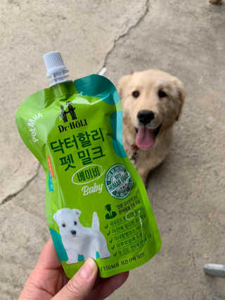 닥터할리펫밀크 8종 — 5점을 준 리뷰어가 2020년 2월 올린 사용 사진