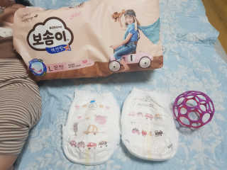 보솜이 액션핏 팬티형 — 5점을 준 리뷰어가 2019년 3월 올린 사용 사진