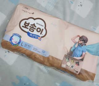 보솜이 액션핏 팬티형 — 5점을 준 리뷰어가 2019년 4월 올린 사용 사진