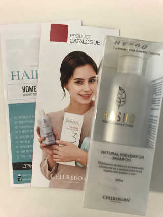 셀리본 하수오 내츄럴 프리벤션 탈모관리 샴푸 300ml — 3.5점을 준 리뷰어가 2019년 11월 올린 사용 사진