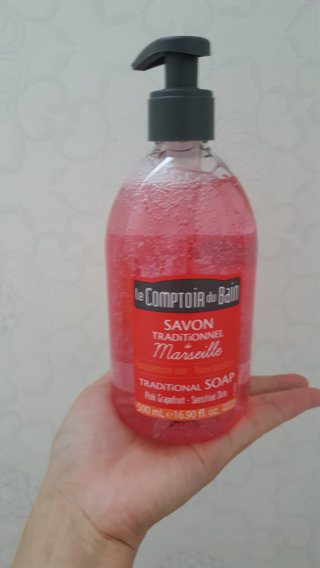르 꽁뚜아르 뒤뱅 마르세유 솝 바디워시 500ml — 4.5점을 준 리뷰어가 2016년 8월 올린 사용 사진